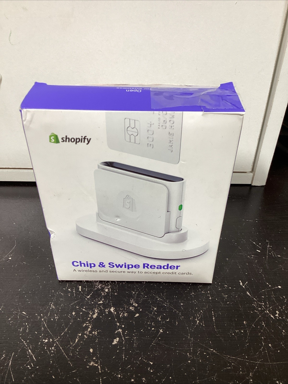 Shopify Chip & Swipe Reader – White (S1701)