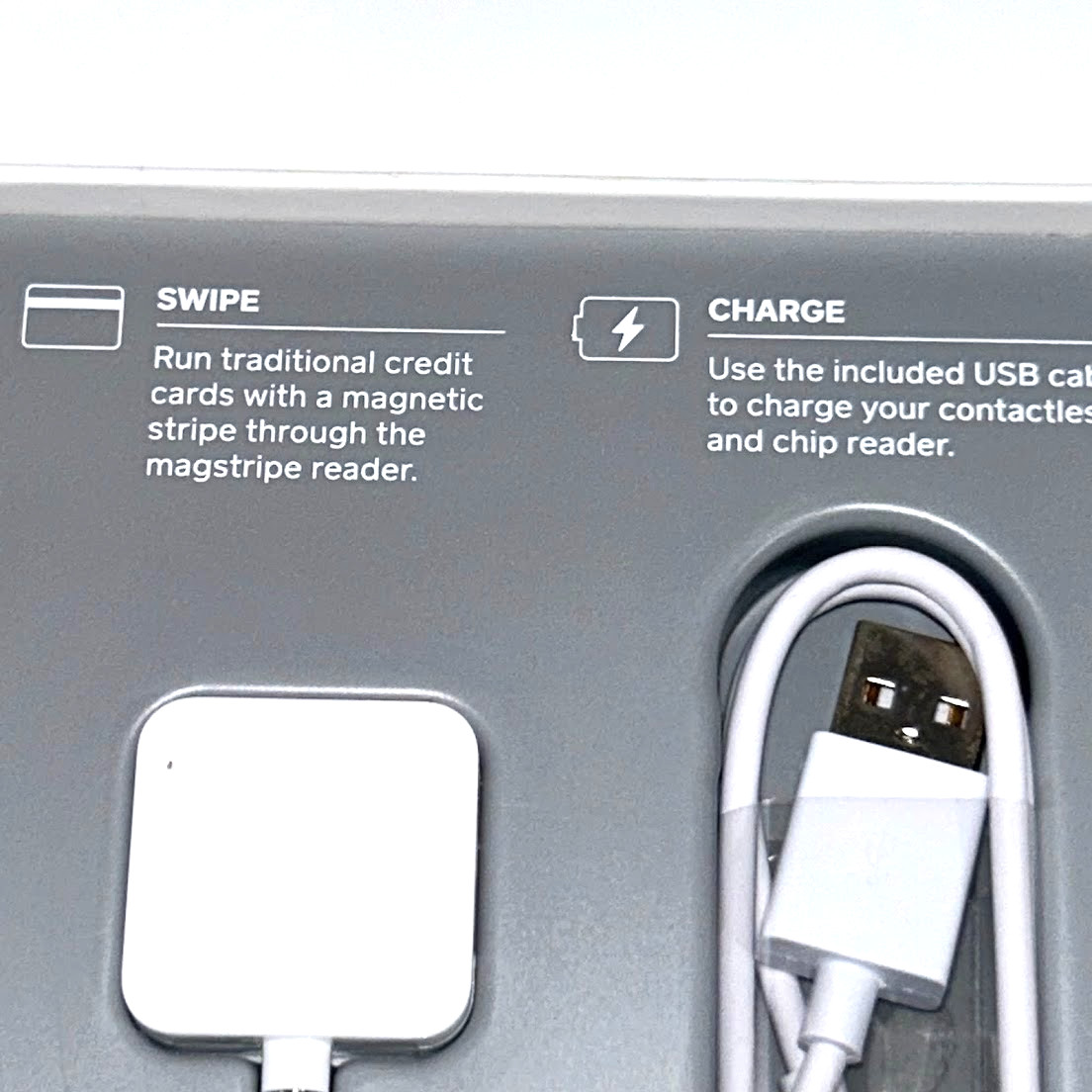 Square Credit Card Reader for Contactless Chip And Portable Mag Stripe Model S6