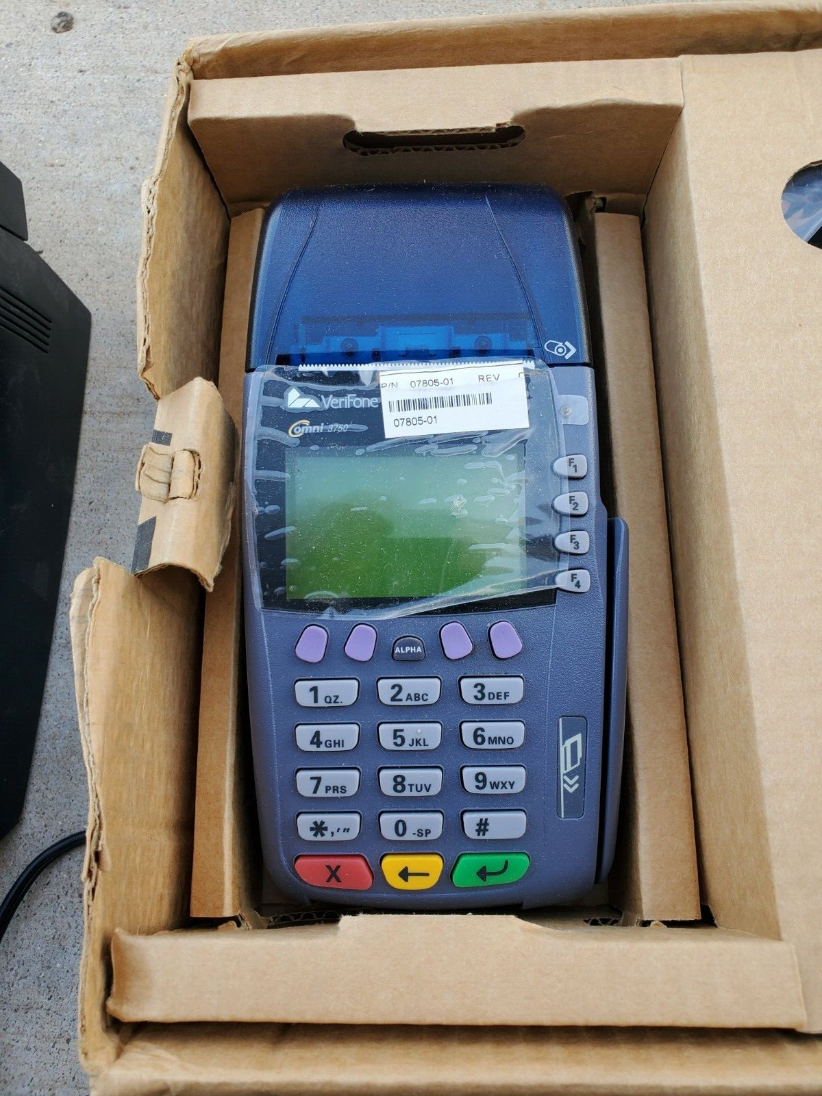 Set of 4 – Verifone Omni 3750 & 1 BofA Credit Card Processing Terminals