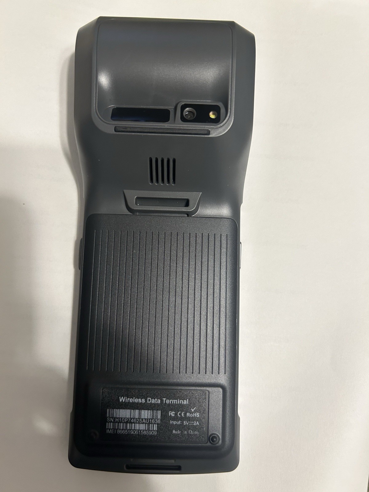 H10P Android POS Terminal with NFC 4g/5g Bluetooth and Built-in Thermal Printer
