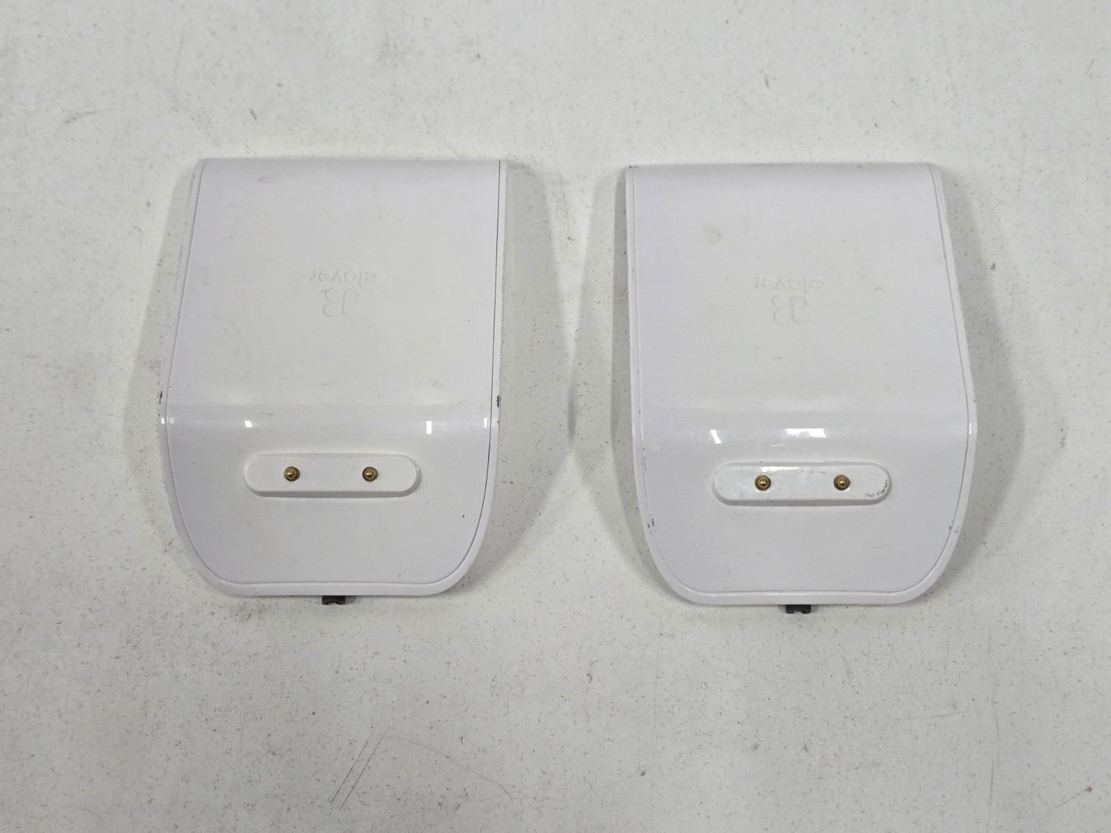 Lot of 2 Clover K400 Charging Cradle No Power Supply