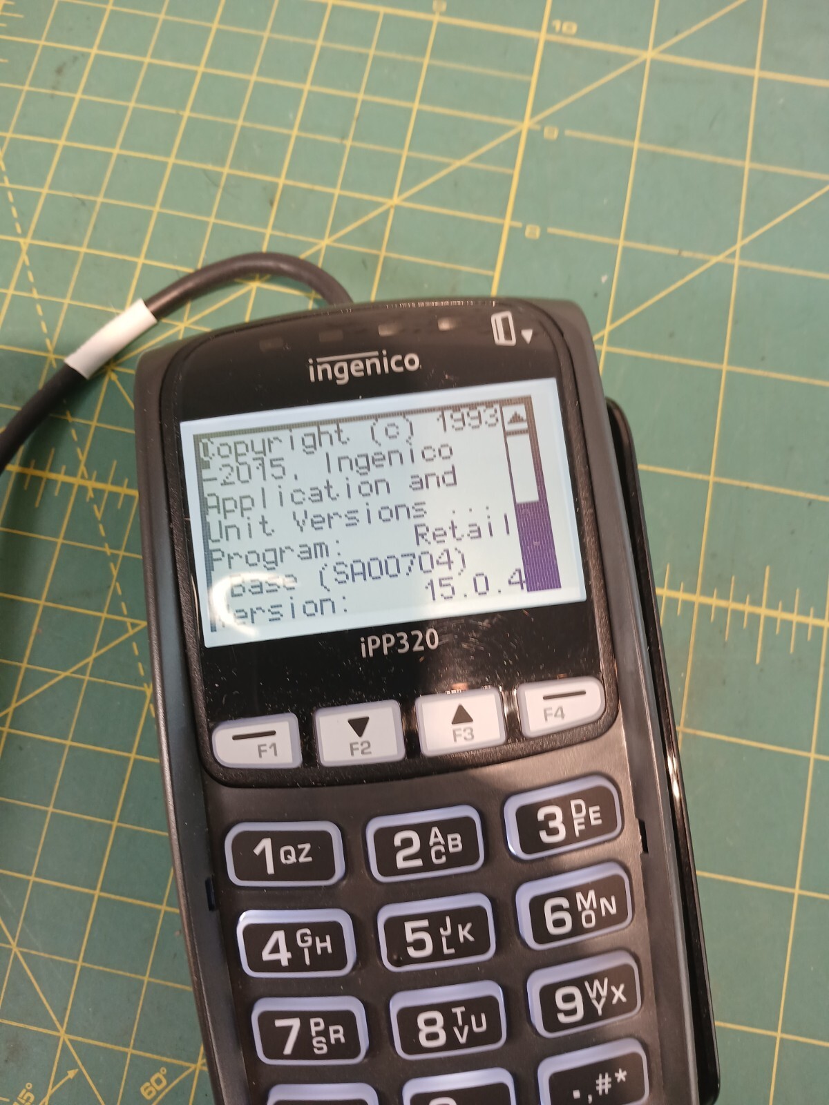 Ingenico Scanner ipp320 Credit Debit Card
