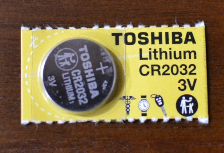 **SAME DAY SHIPPING** 1 X TOSHIBA CR2032 Lithium Watch Battery Exp. 2034 NEW!