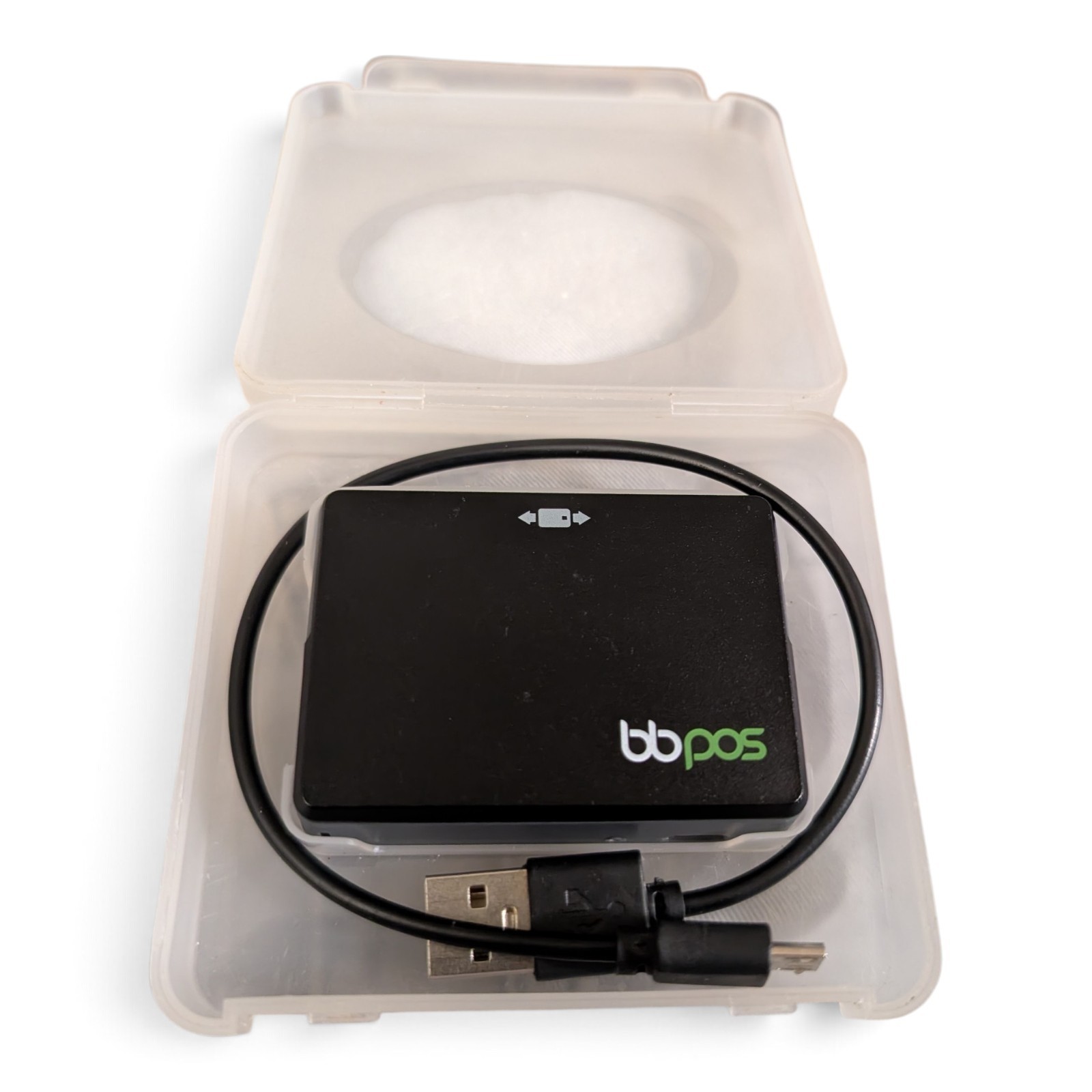 BBPOS Chipper Bluetooth Card Reader 2AB7X Black w/Case & Cord