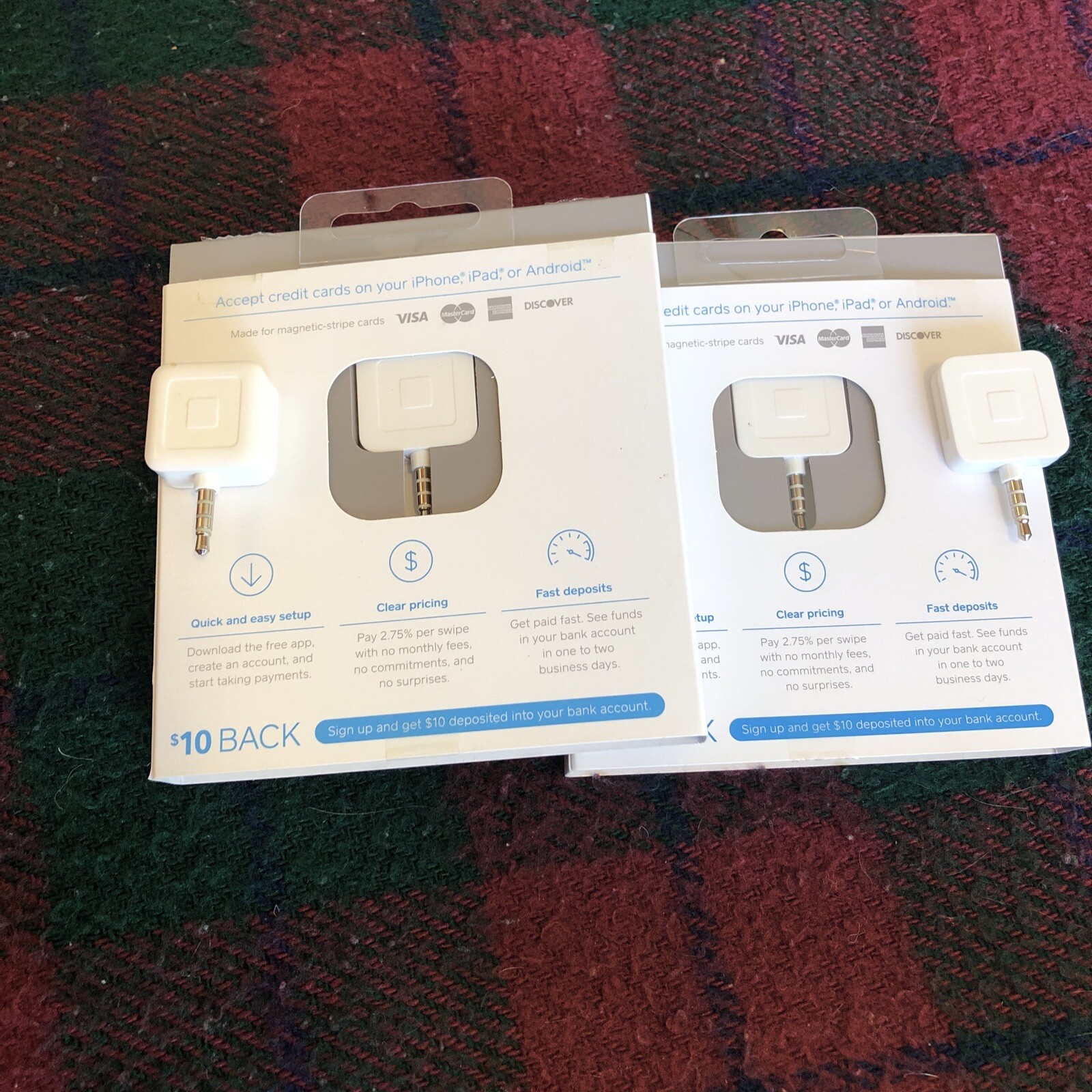 FOURSquare Readers For Magstripe (With Headset Jack) For Android iPhone And iPad