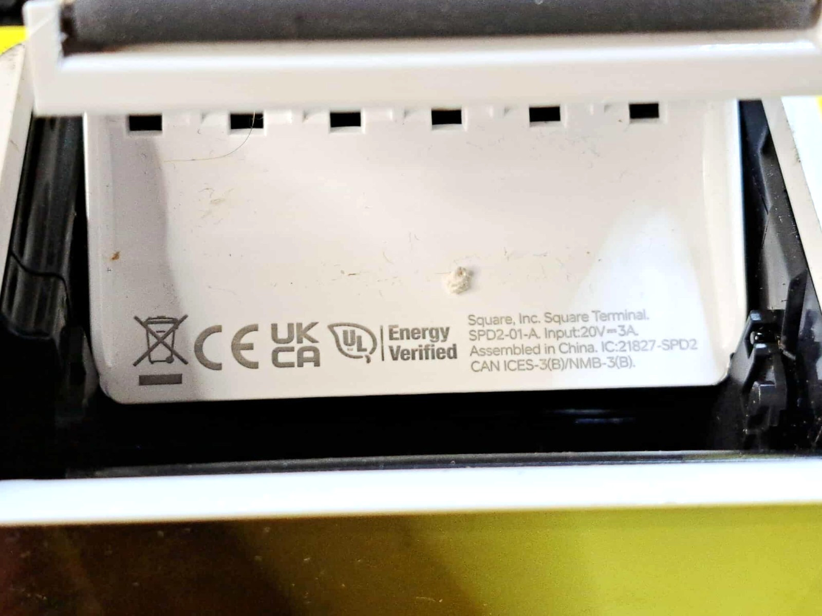 ⚡LOT OF 3x DAMAGED⚡SQUARE TERMINAL SPD2-01-A POS WIRELESS CREDIT CARD ALL-IN-ONE