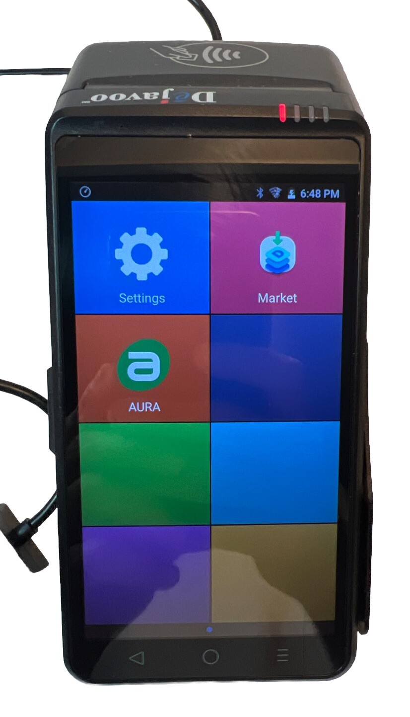Dejavoo WizarPOS Q2 Smart POS Terminal W/ Box. Untested.