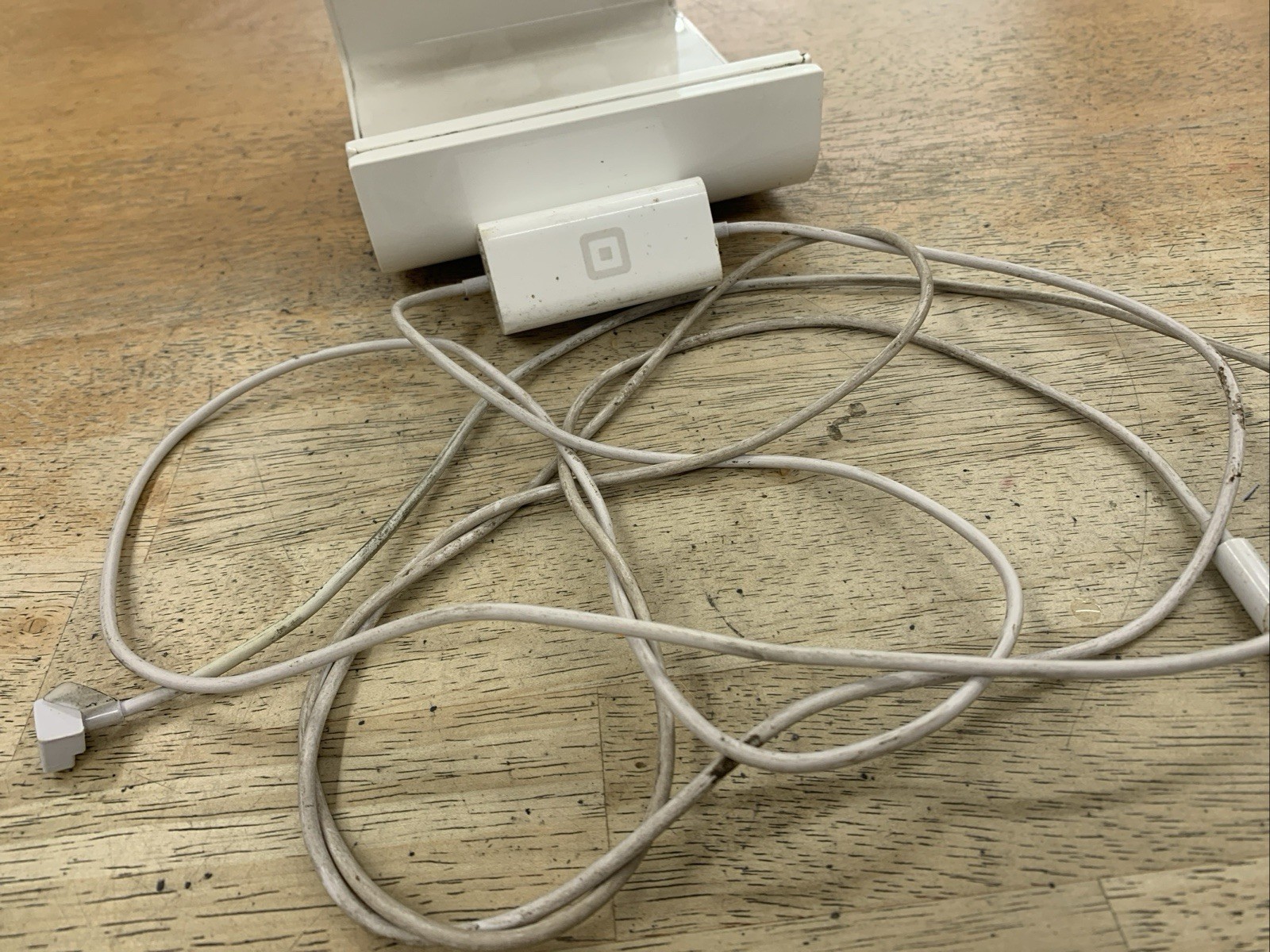 SQUARE STAND POS TERMINAL WITH ADAPTER CORD AND PLUG