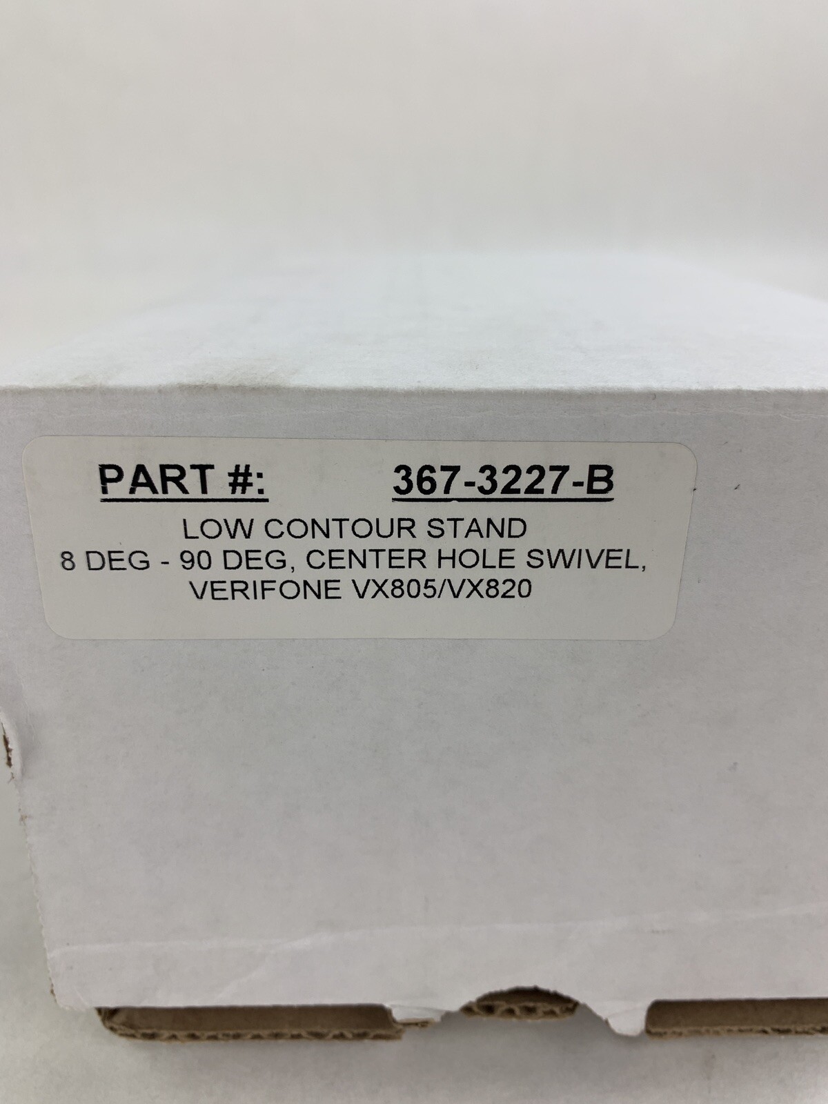 ENS Low Contour Stand Center Hole Swivel 367-3227-B Verifone Open Box