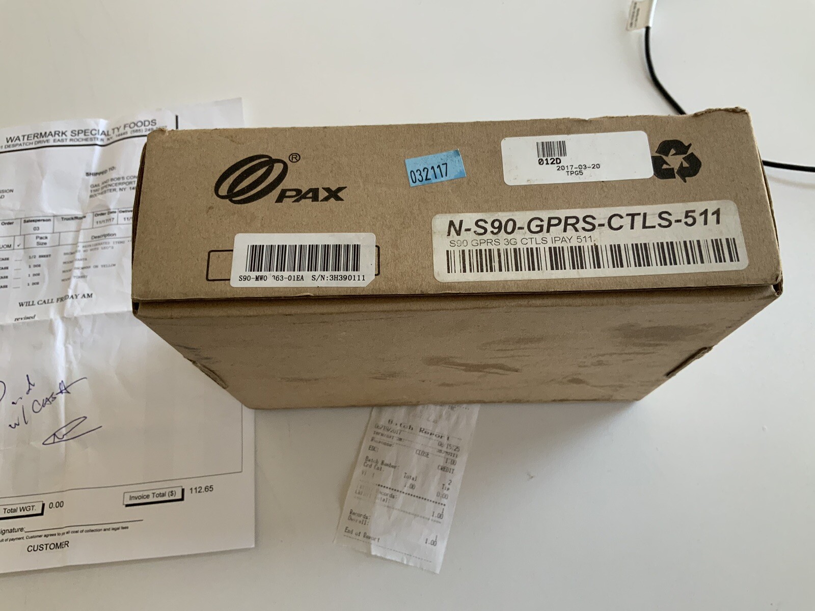 PAX S90 Mobile Payment Terminal GPRS Parts Only