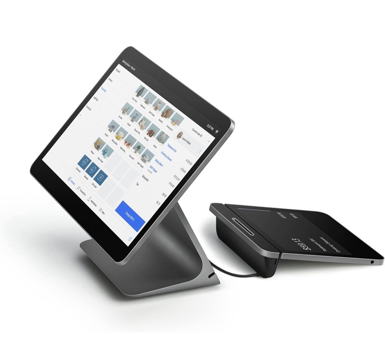 Square Register POS Credit Card Terminal with Customer Display