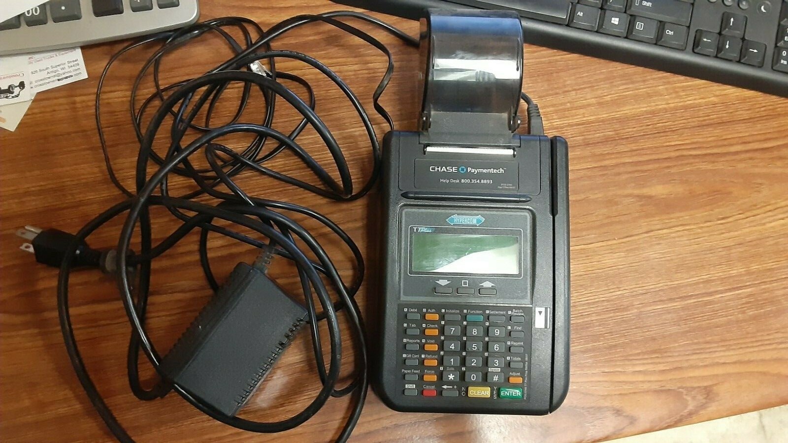 Hypercom T7 plus Credit Card Terminal