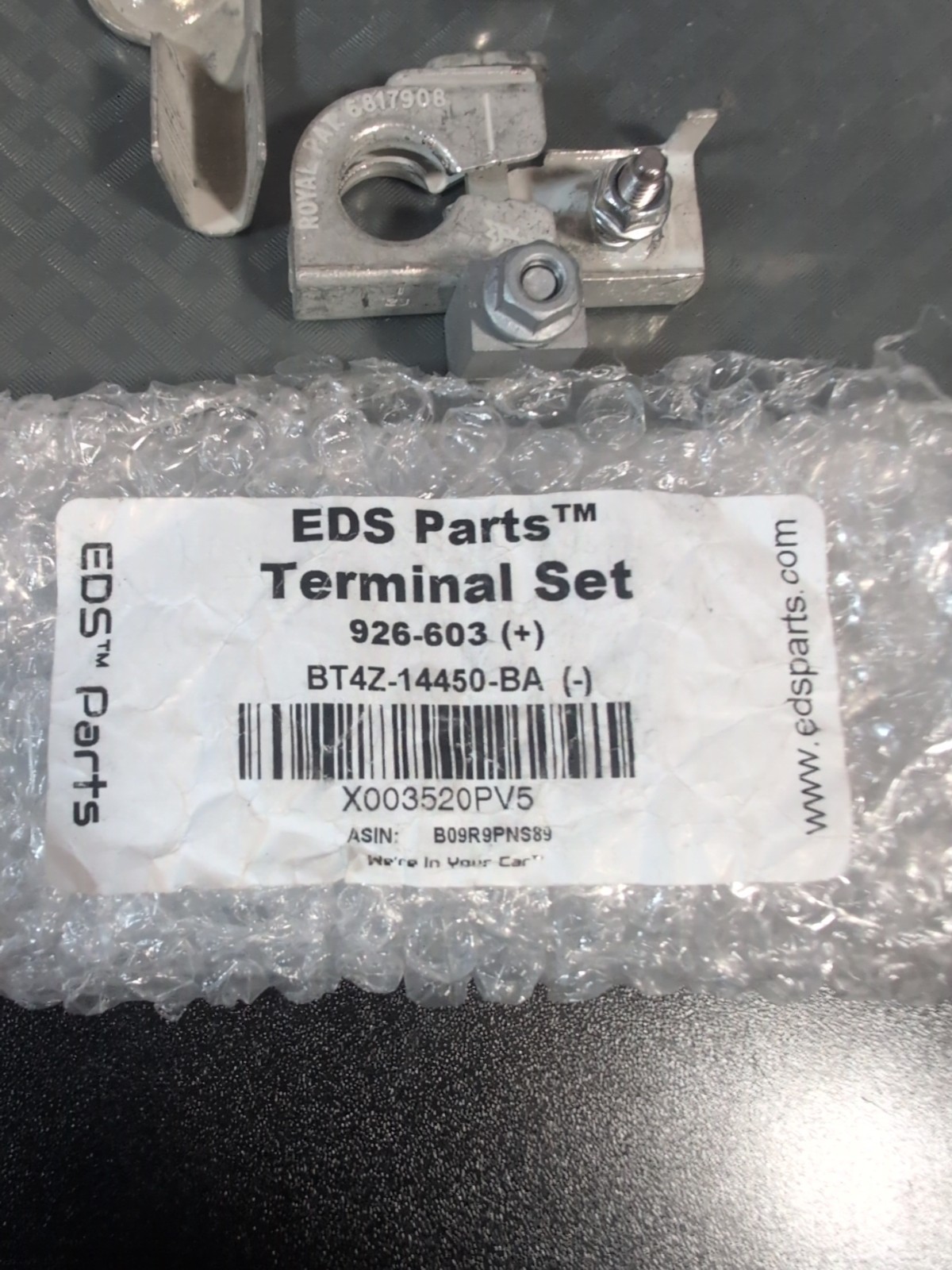 EDS Terminal Set NEW 926-603 POSITIVE Battery Terminal Replacement *Open Box* #1