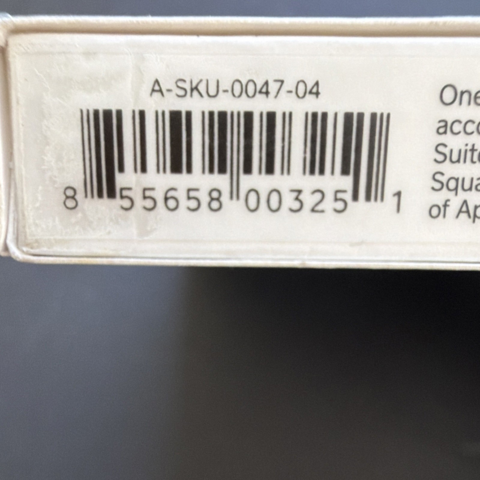 Square A-SKU-0047-04 Wired Magstripe Headset Jack Credit Card Reader