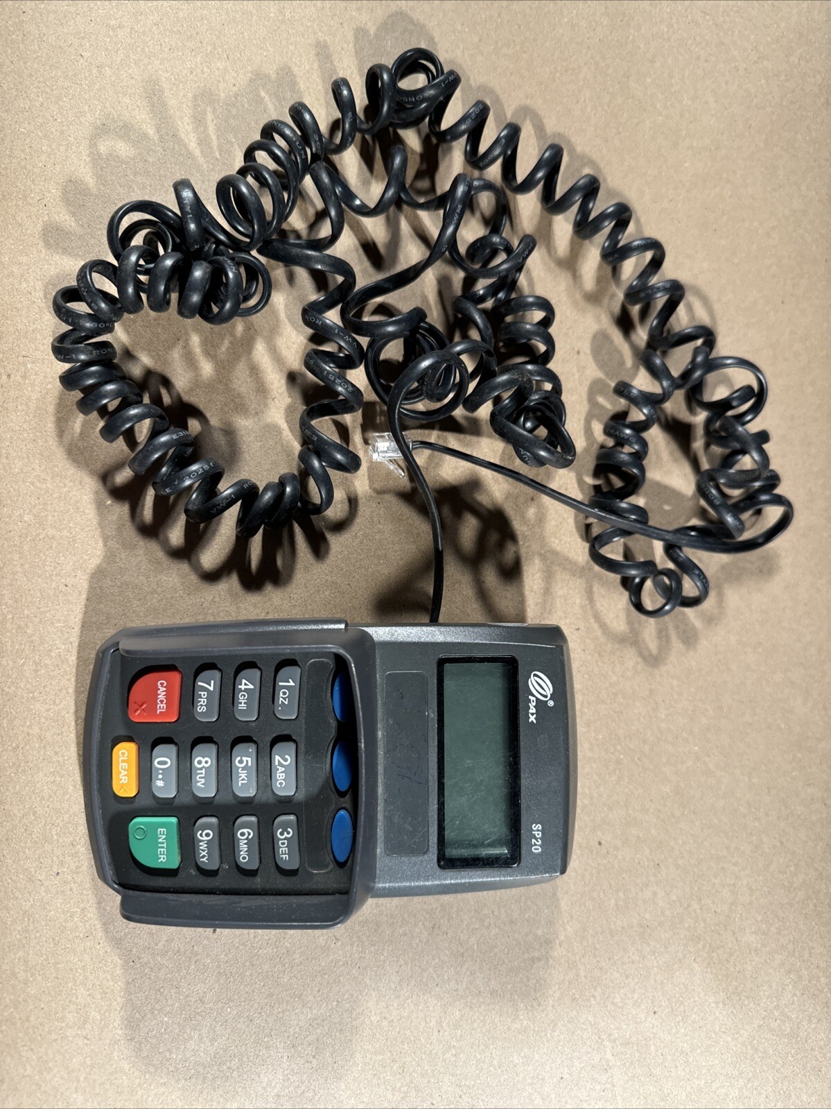 Pax Sp20 Pin Pad