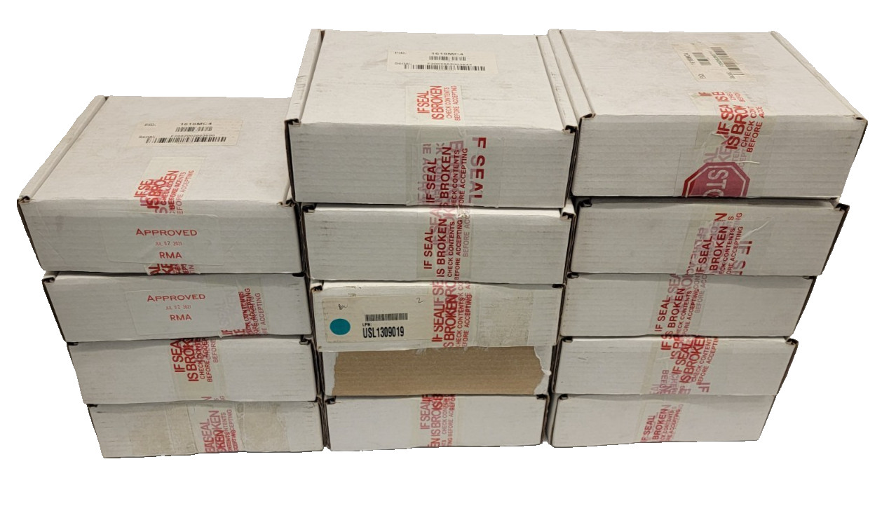Lot of 14 Equinox Luxe 6200M Wireless Payment Terminal Printer A10400-209E -READ
