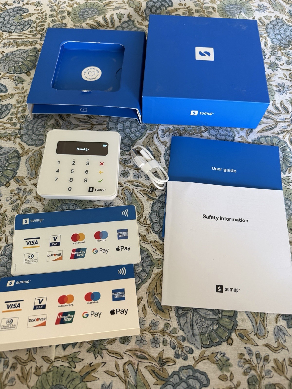 SumUp Air Card Reader – NFC RFID Credit/Debit Card Reader AIR1E213 Apple Android