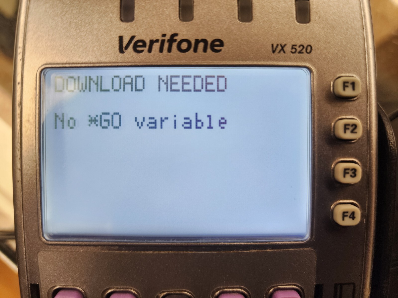 Verifone VX520 VX 520 Credit Card Machine Terminal Reader
