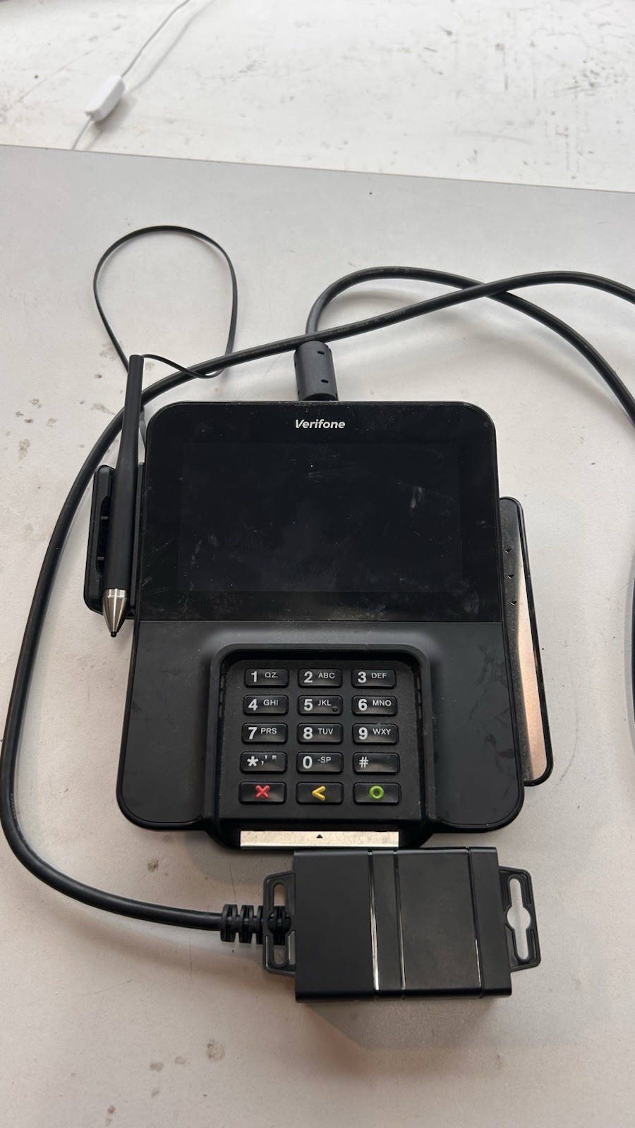 Verifone M400 WiFi/BT Credit Card Terminal Payment Reader PoE Adapter