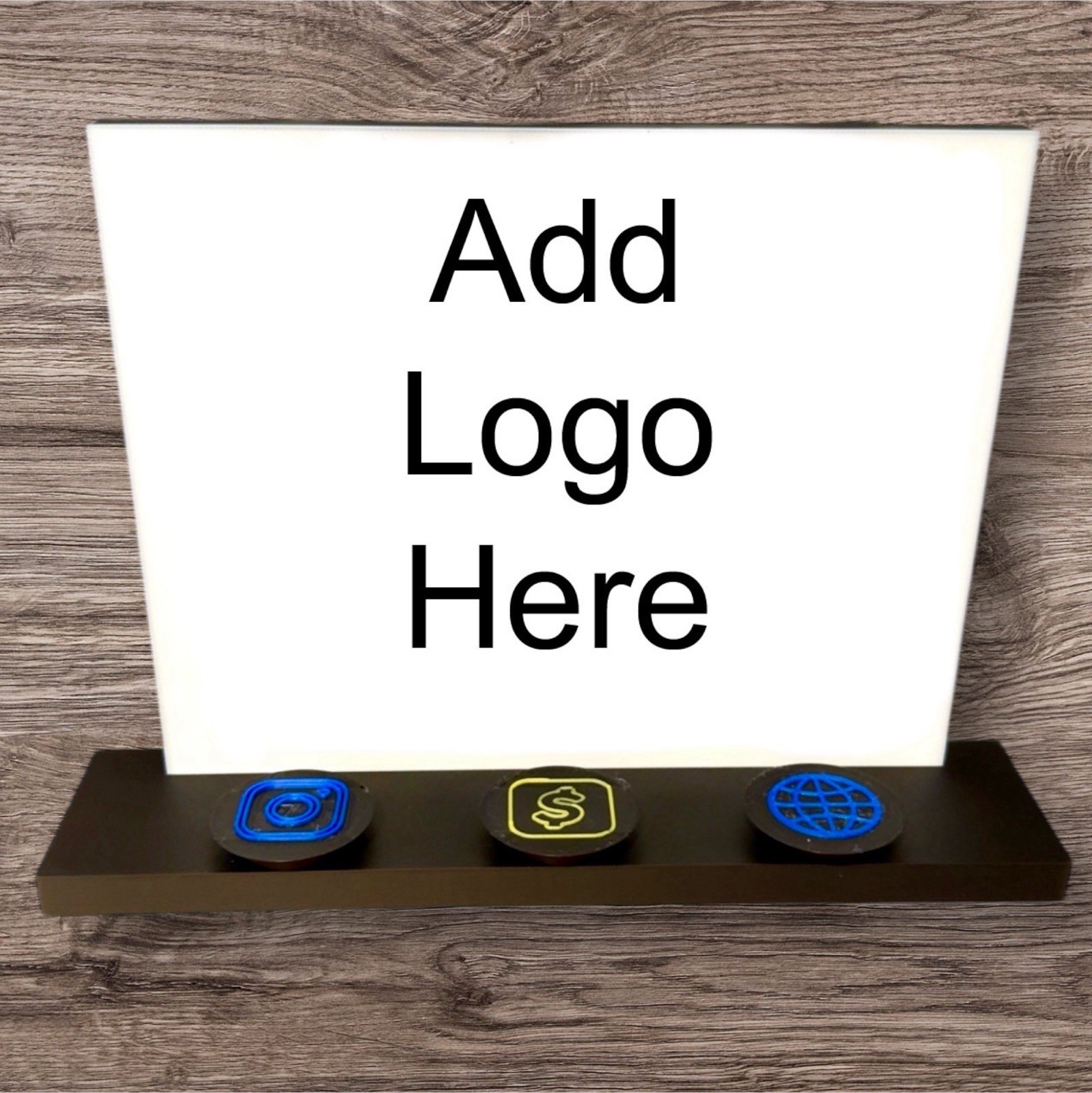 NFC Business Payment Stand | Add Your Logo | Venmo, Cash App, IG, Website