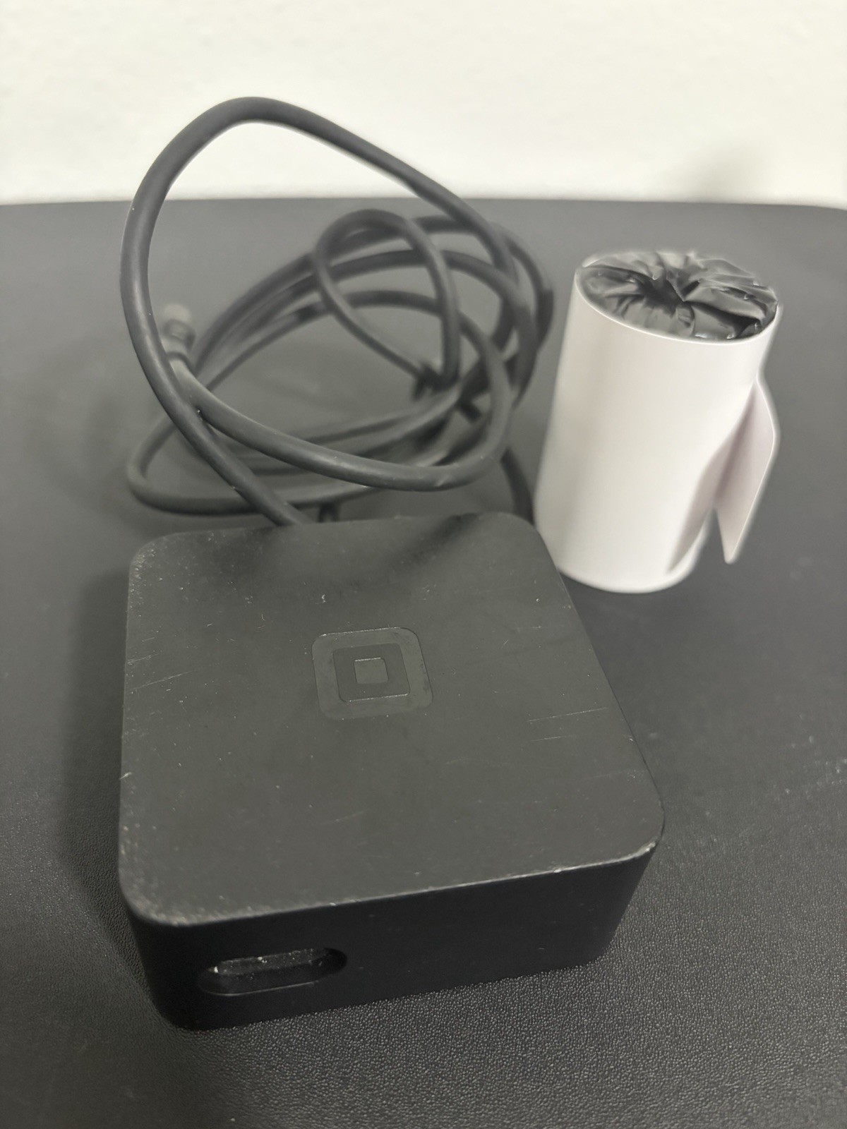 Square Terminal Credit Card Reader with Printer Tray And Paper – Used