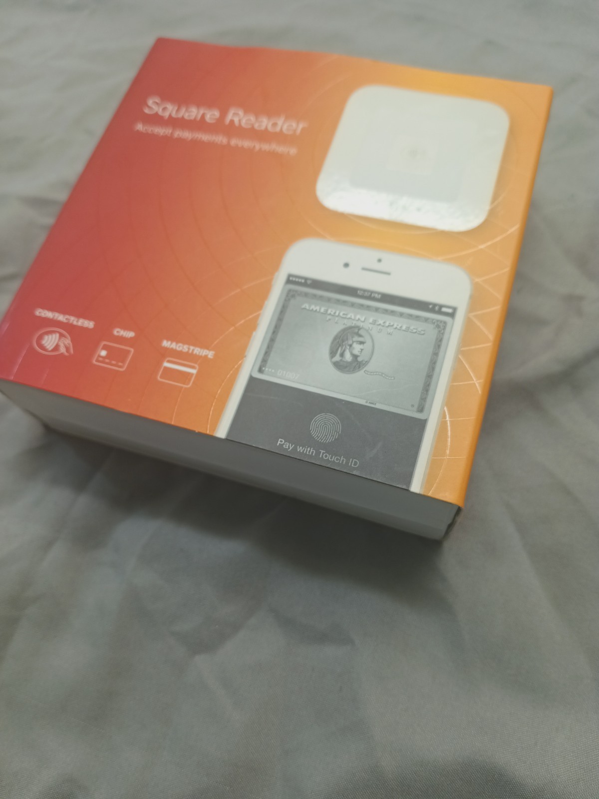 Square Reader for Contactless and Chip 1st Gen, Micro-USB (A-SKU-0485) New Open
