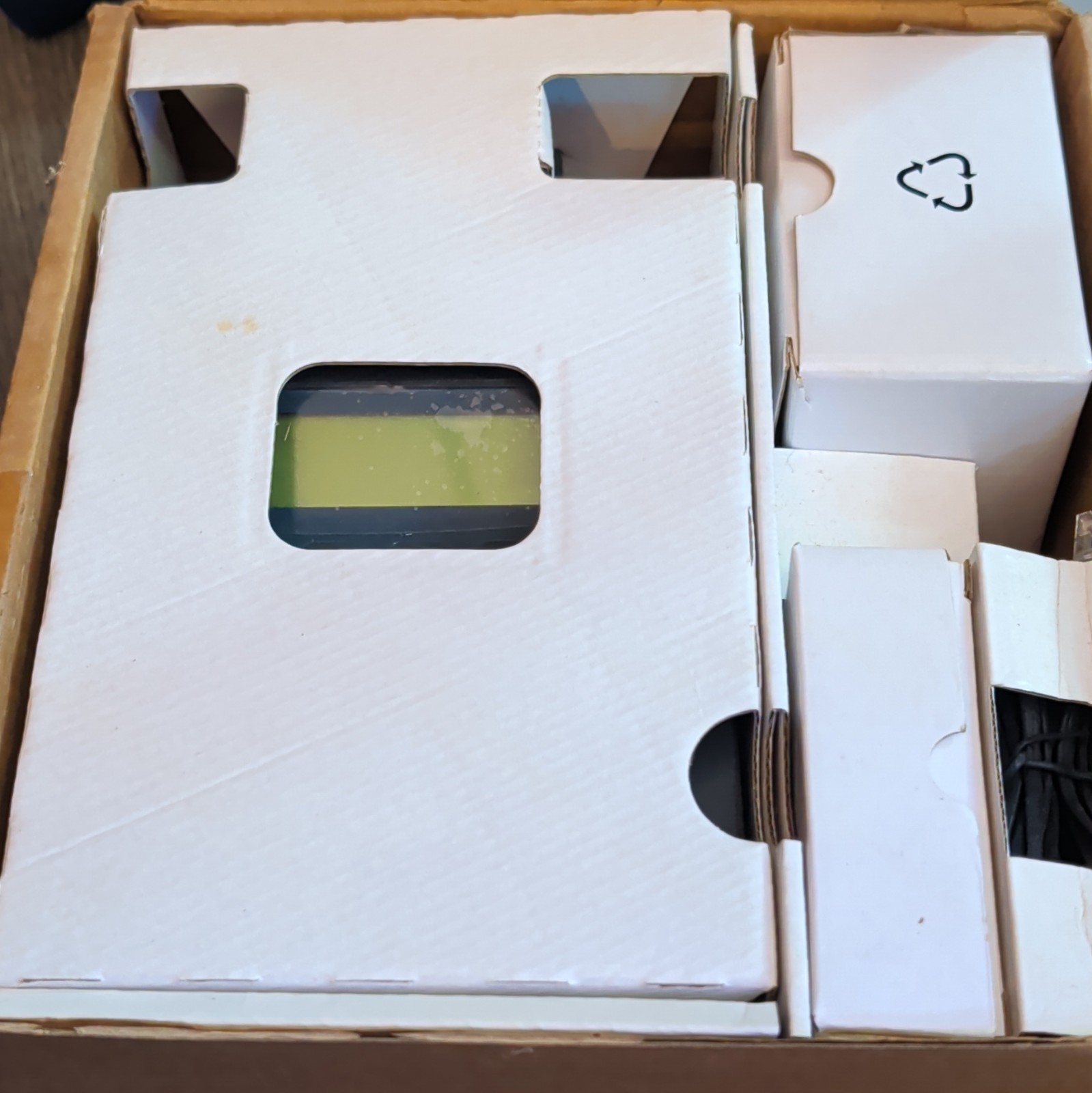 Nurit 2085 Wired Credit Card Terminal, POS Payment Device, Includes Accessories