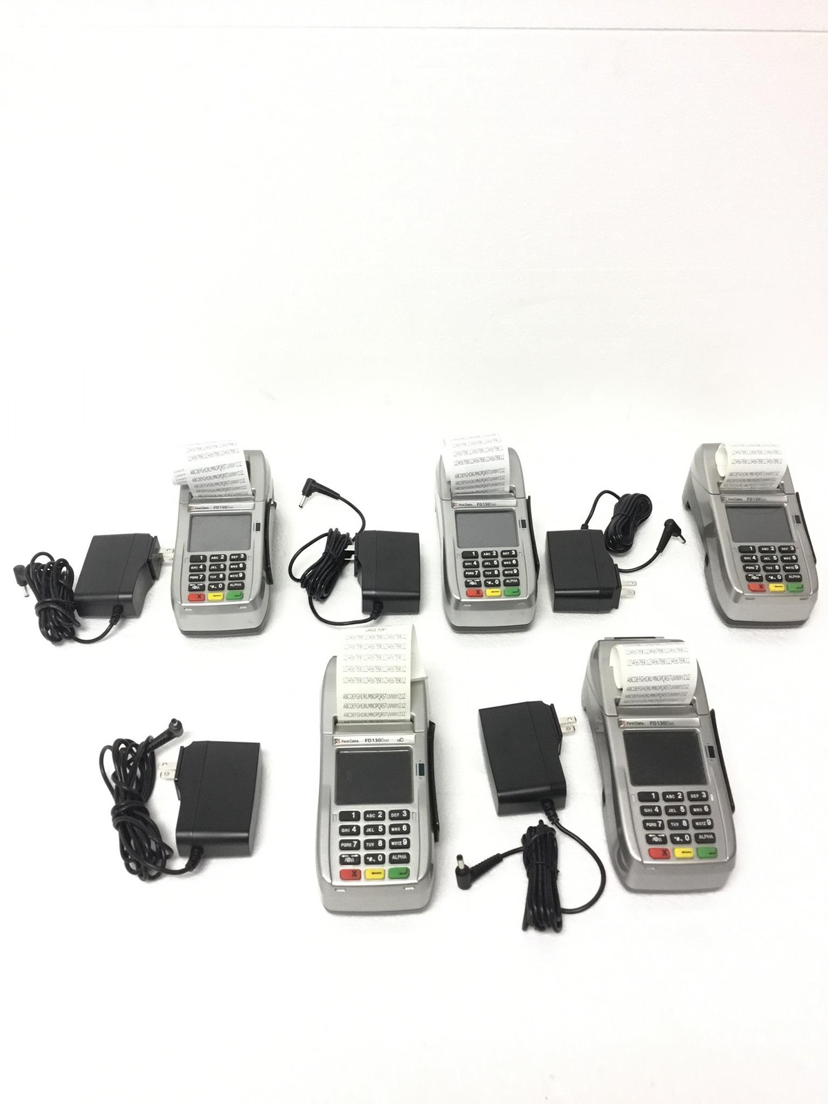 5x First Data FD130DUO -001846064 Credit Card Machine Power AC Adapter FREESHIP