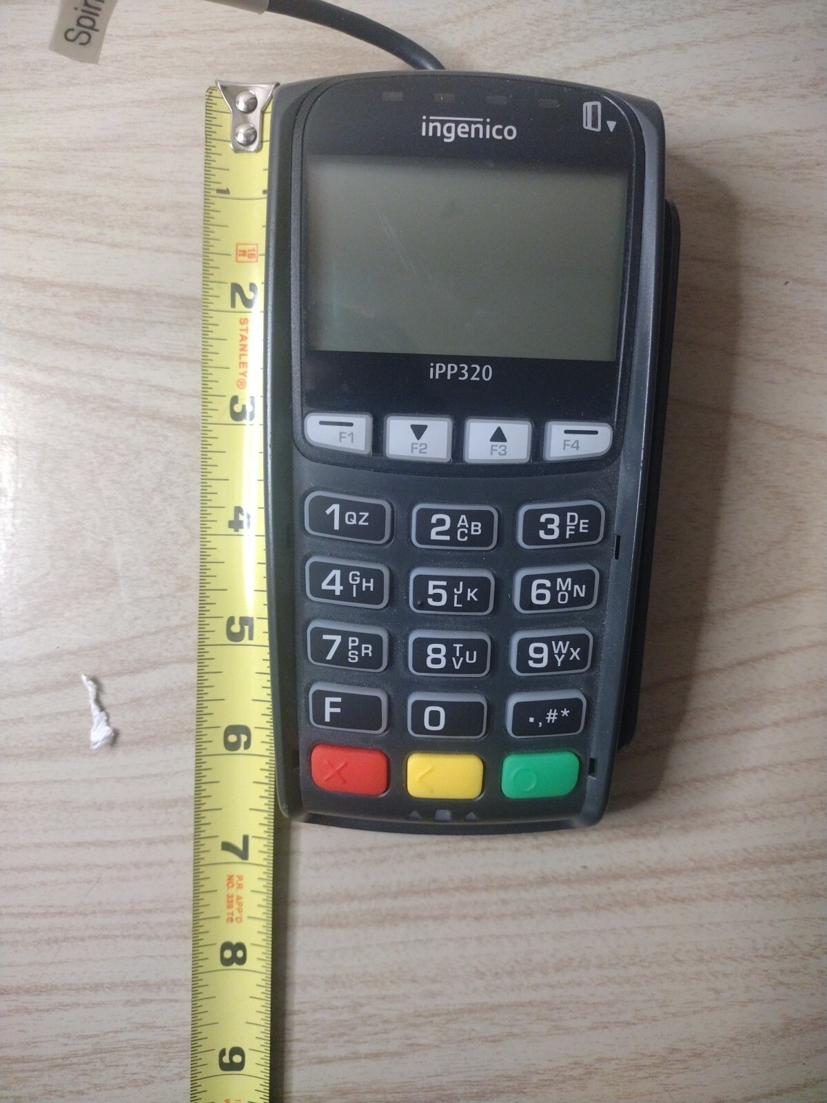 Ingenico IPP320-01T1358A Wired USB Credit Debit Terminal Reader – For Parts