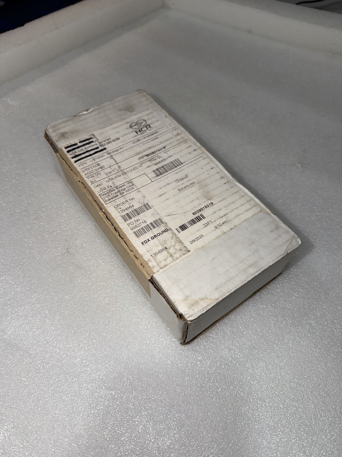 (25) NCR ATM encoded card reader cleaning cards
