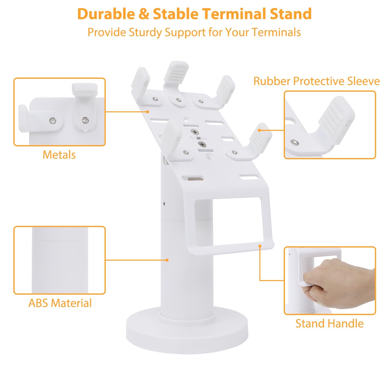 Universal Square POS Machine Terminal Stand, Adjustable Square Credit Card Re…