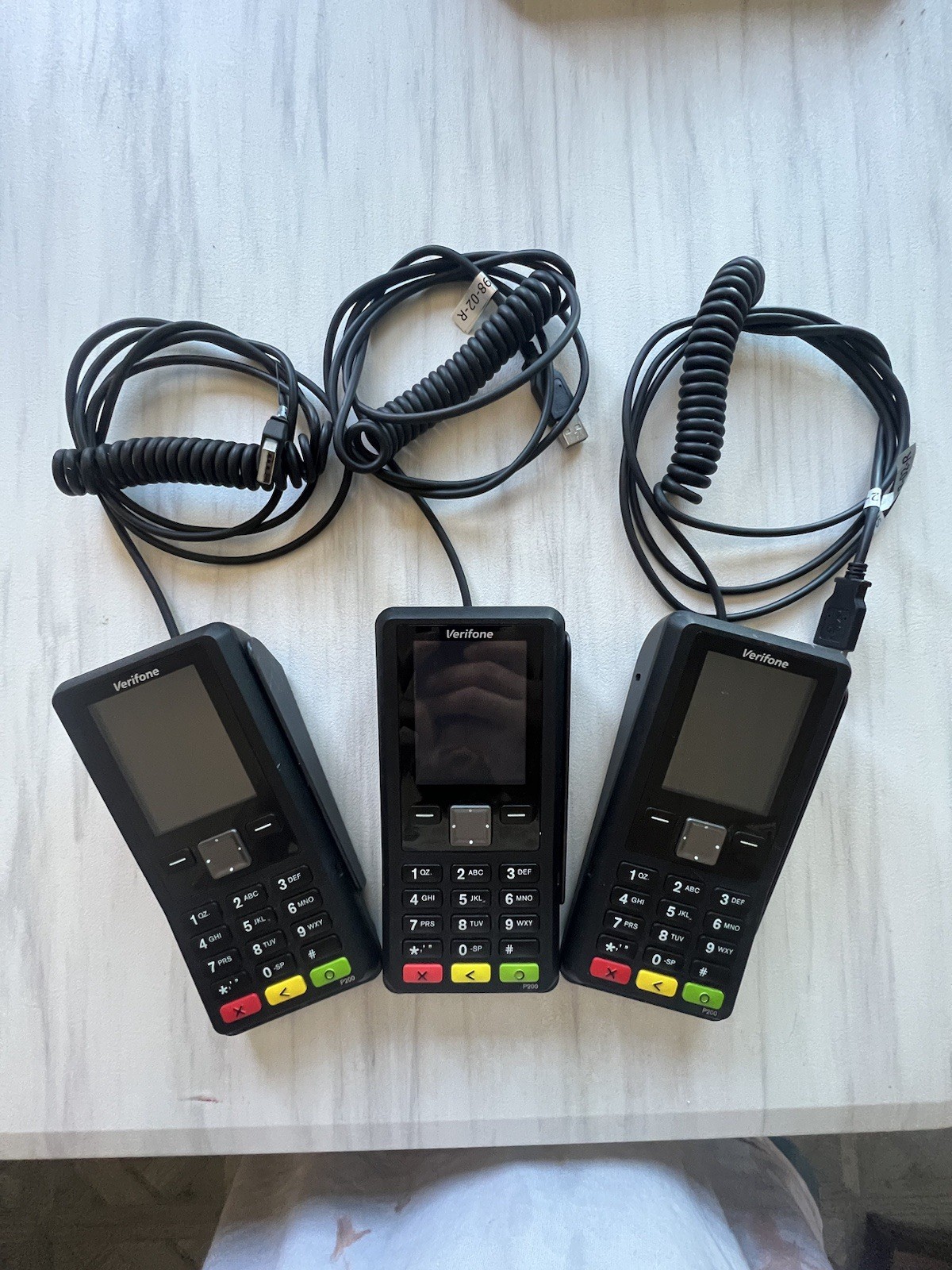 Verifone P200 Point of Sale Pin Pad Credit Card Tested