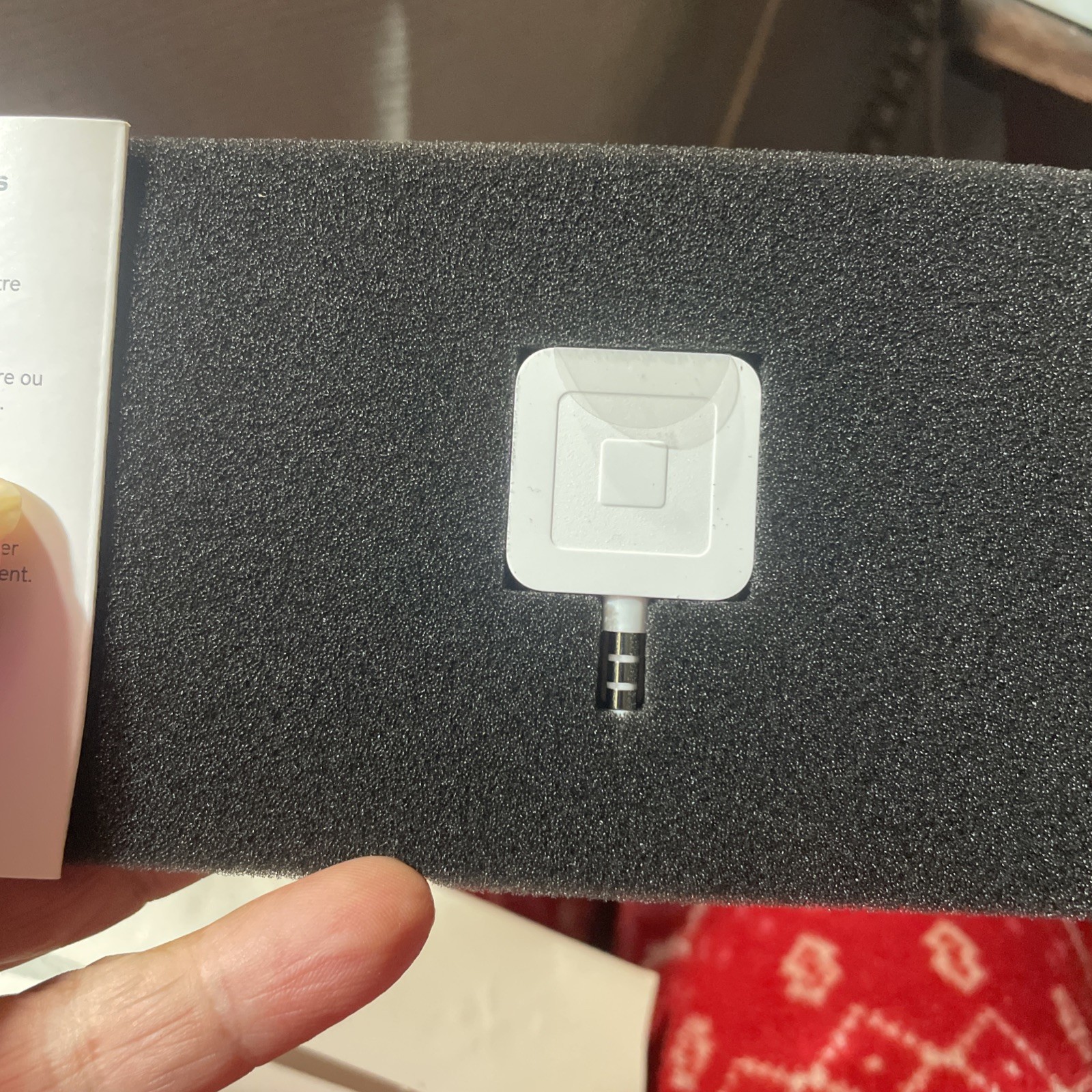 Square Reader S4 Portable Magstripe Card Reader for Phones w/h Headphone Jack