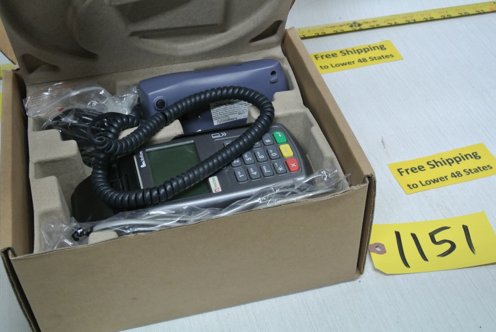 First Data Verifone Pin Pad #1000SE & FD55 Credit Card Processing Free Ship