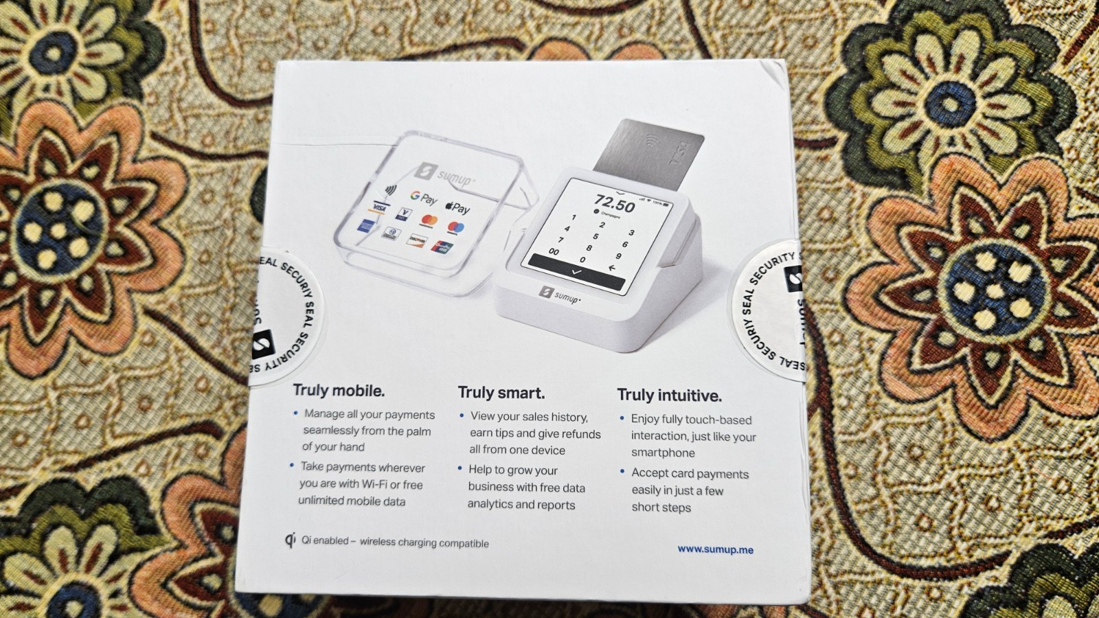 SumUp Solo Smart Credit Card Payment Reader & Terminal