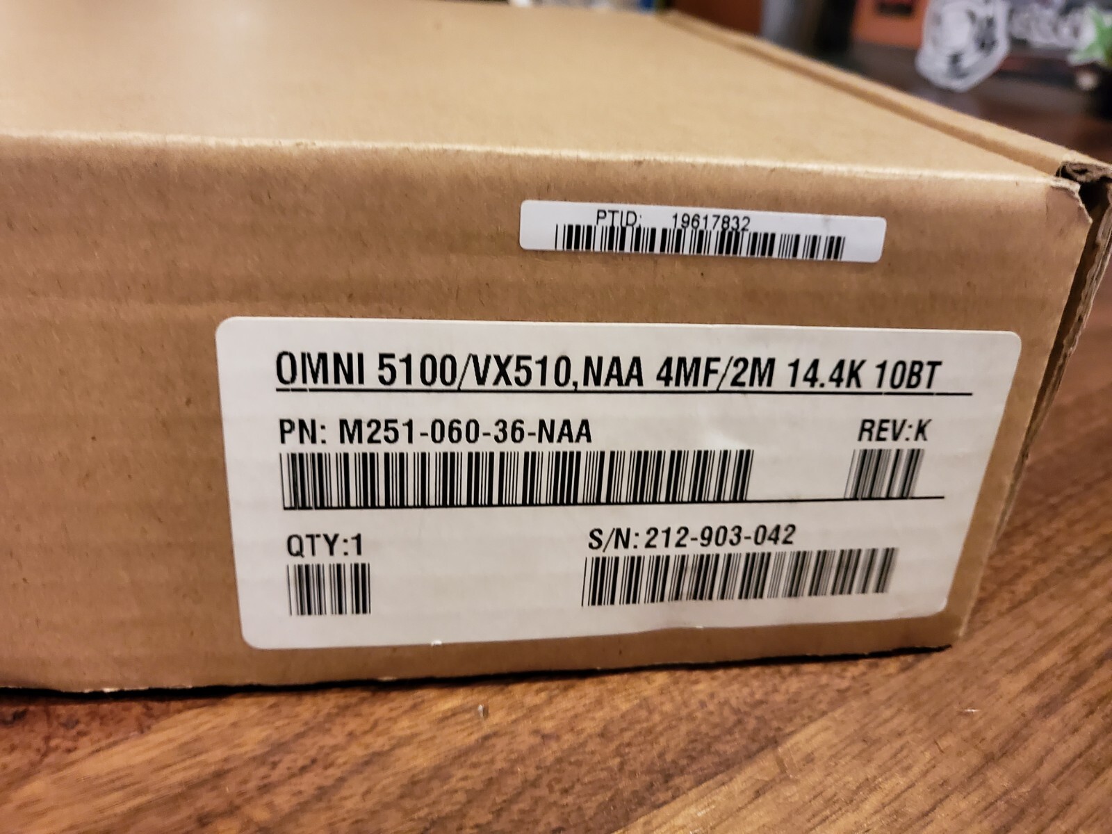 BRAND NEW VeriFone VX510 Model OMNI5100 Credit Card Terminal Reader FREE SHIP