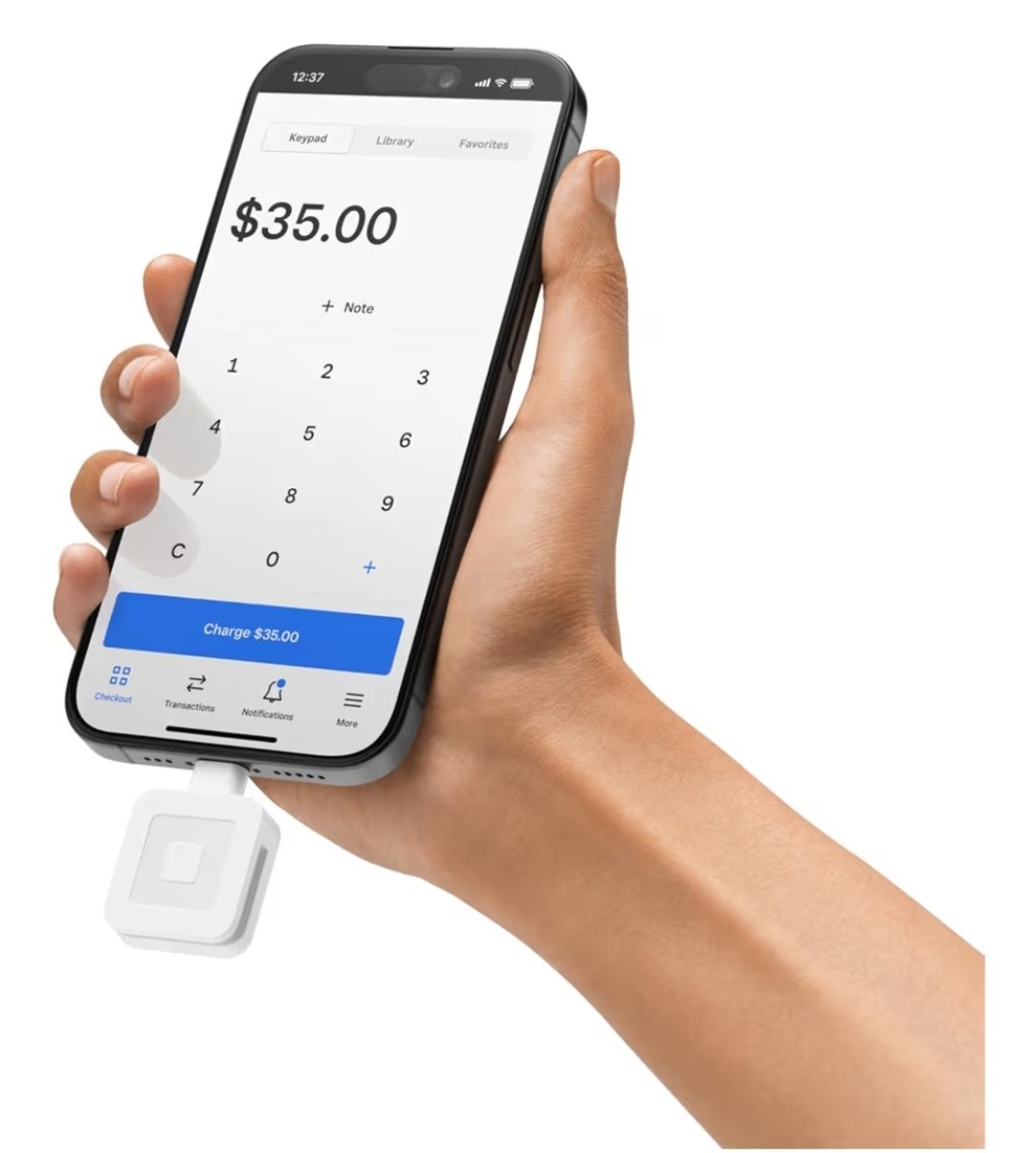 Square Credit Card Reader for Contactless and Chip Machine 2nd Gen.