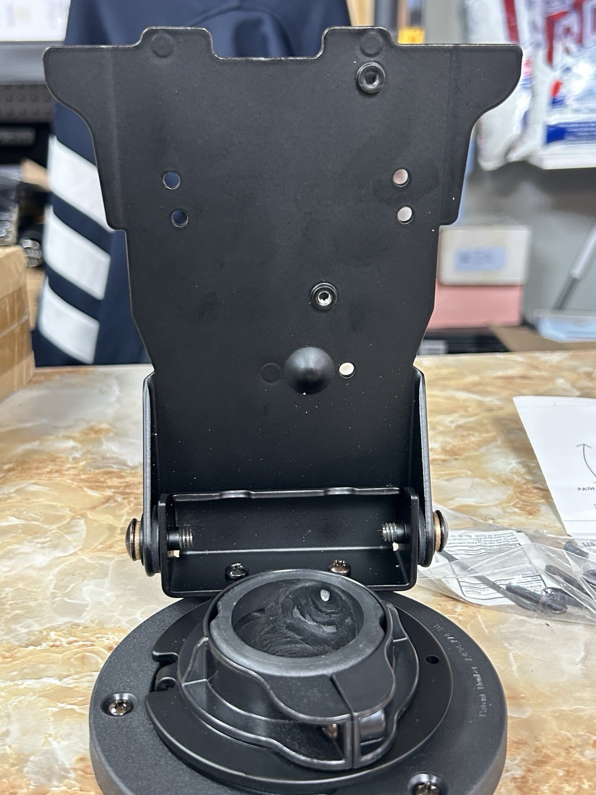 ENS VeriFone Swivel Stand (367-0818-R-D) Low Profile Hole Swivel Stand For MX870
