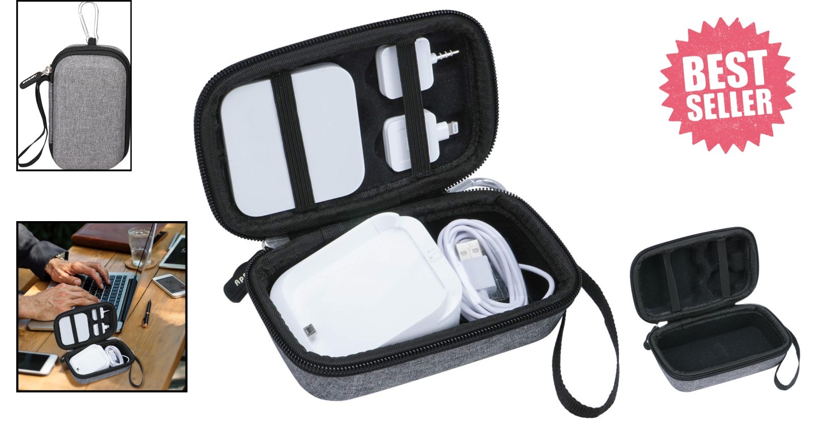 Hard Carry Case for Square Dock & Chip Reader – Waterproof & Stylish