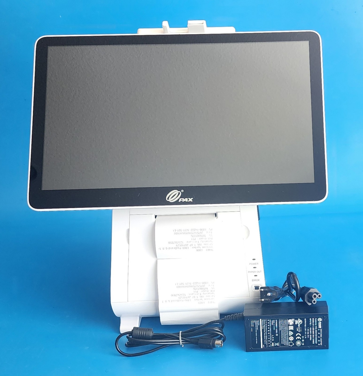 PAX E800 All-in-One Android-Based POS – E800-A4222-1431-501-EA – PED TAMPERED!