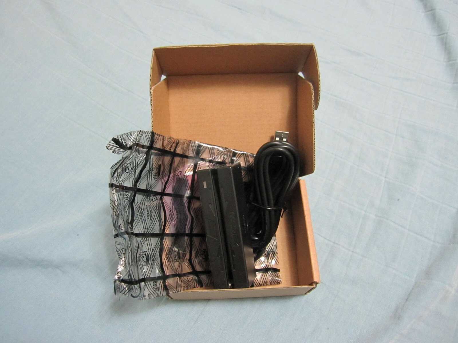 MagTek 21040145 SureSwipe Dual Head Triple Track Magnetic Stripe Card Reader