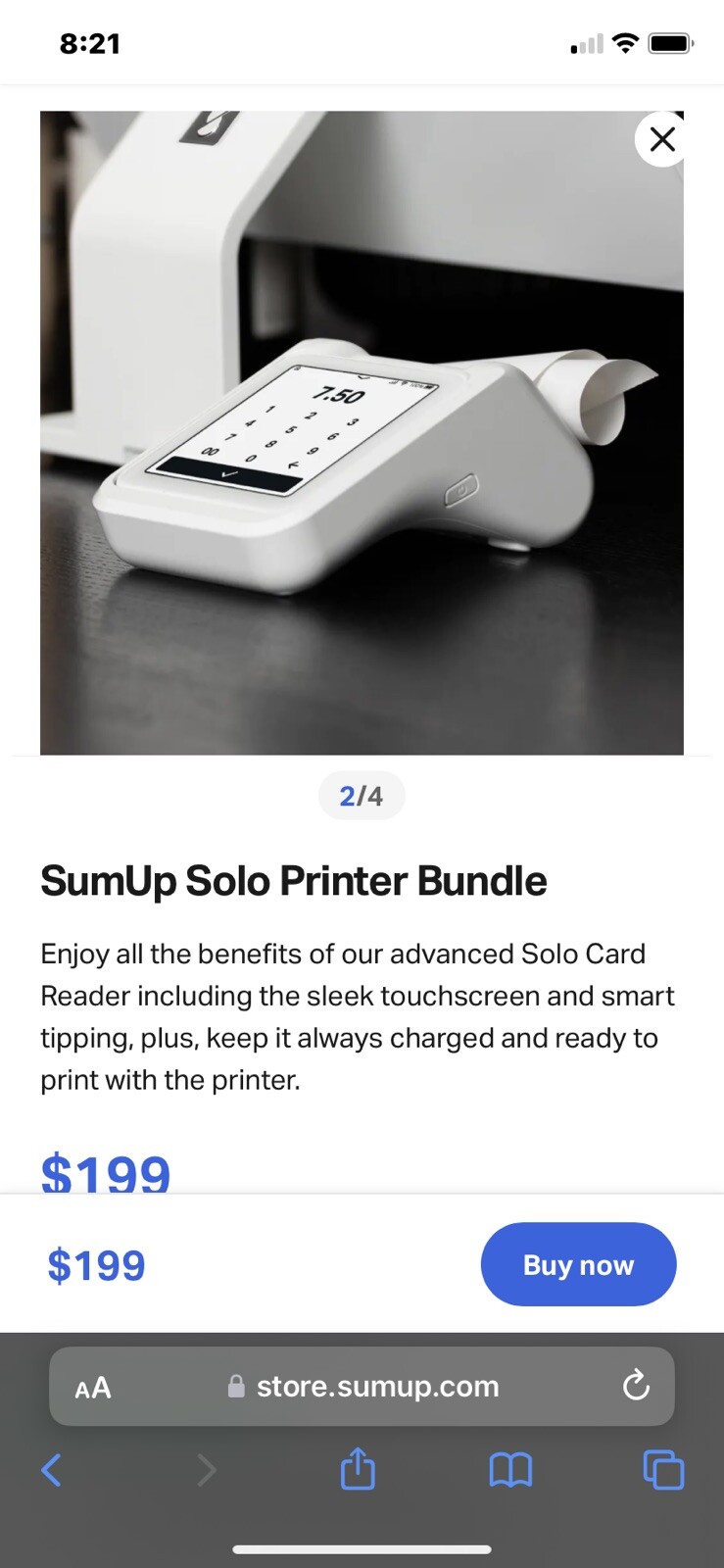 sumup card reader