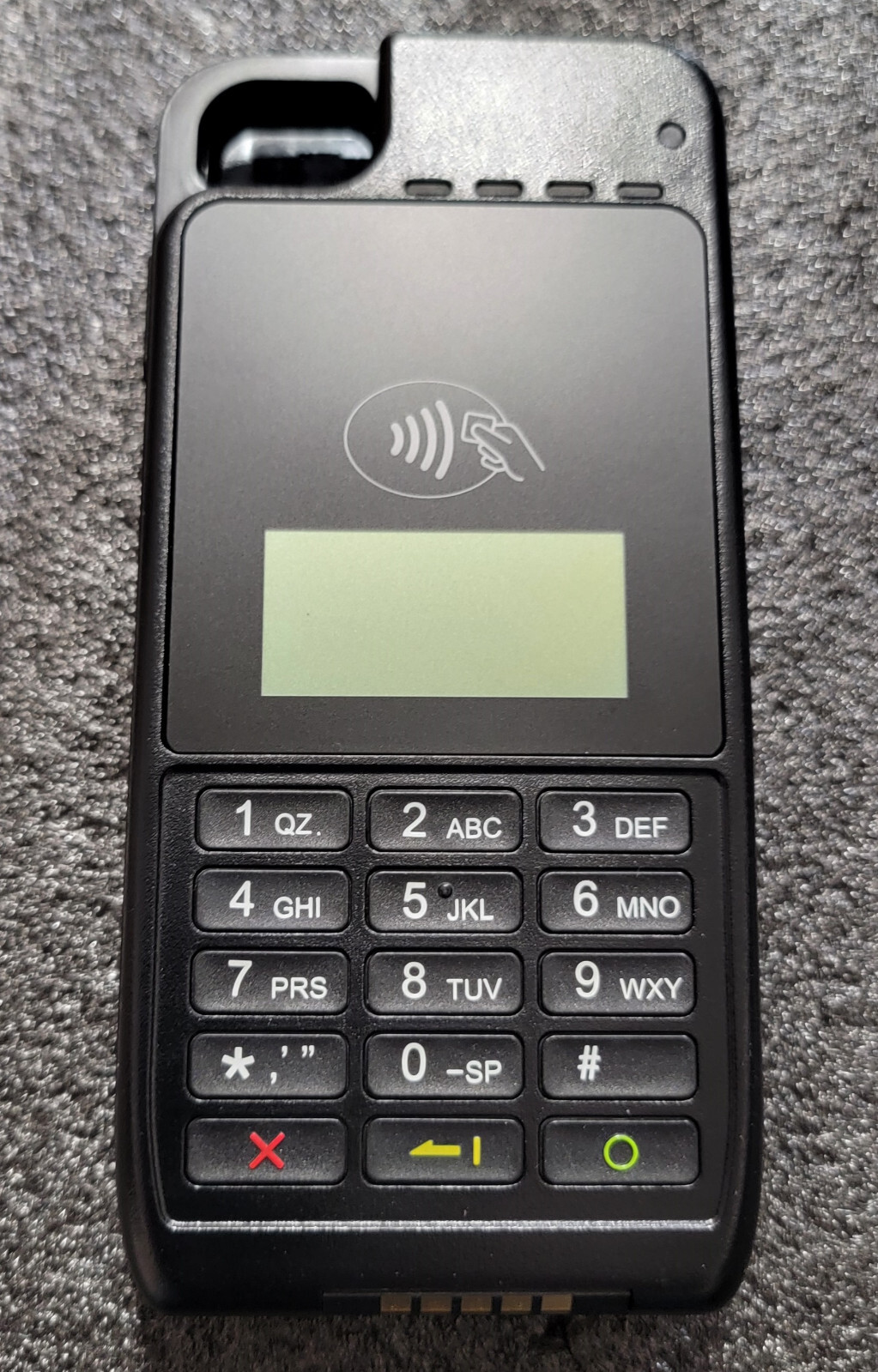 VERIFONE PAYWARE E315M IPHONE 5 IPOD MOBILE BARCODE CC TERMINAL M087-313-10-WWA