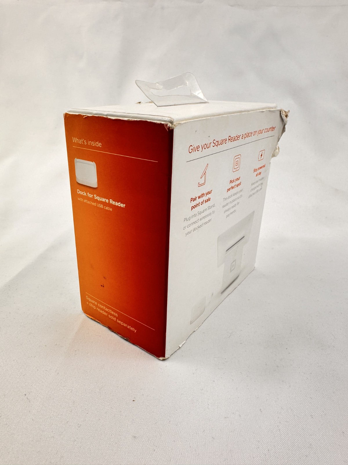 Square Dock for Contactless Credit Card Reader. Just A Dock For Square Reader!!