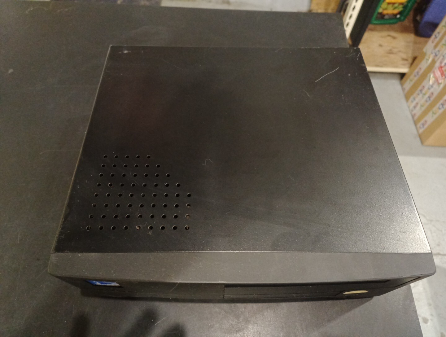 v950 VeriFone Ruby Sapphire P158-100-04 Rev D with DVD, used with warranty
