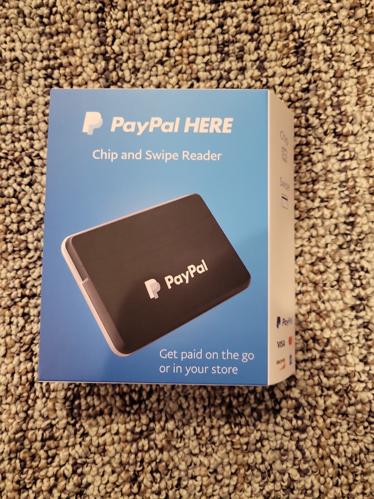 PayPal PCSUSDCRT Chip and Swipe Reader – Black