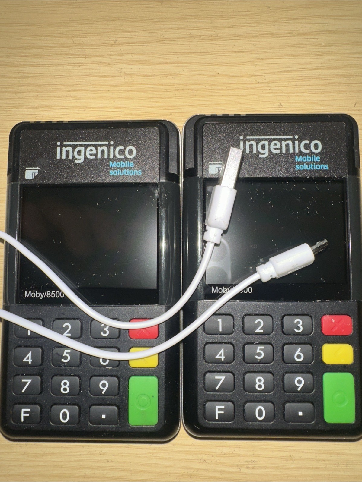 Lot Of 2 Moby Ingenico 8500. Moby/8500