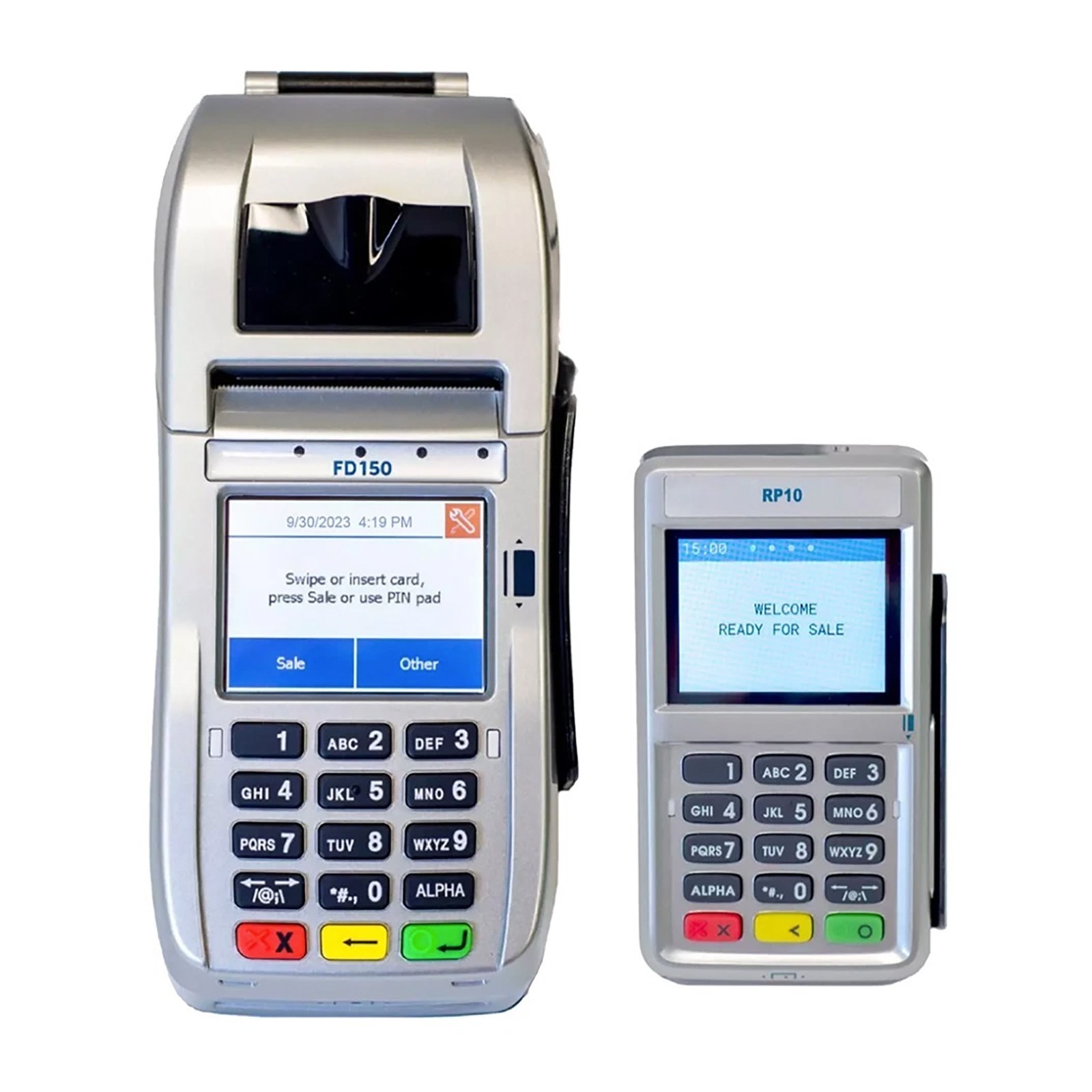 First Data FD150 Credit Card Machine with RP10 PINpad Included *UNLOCKED*