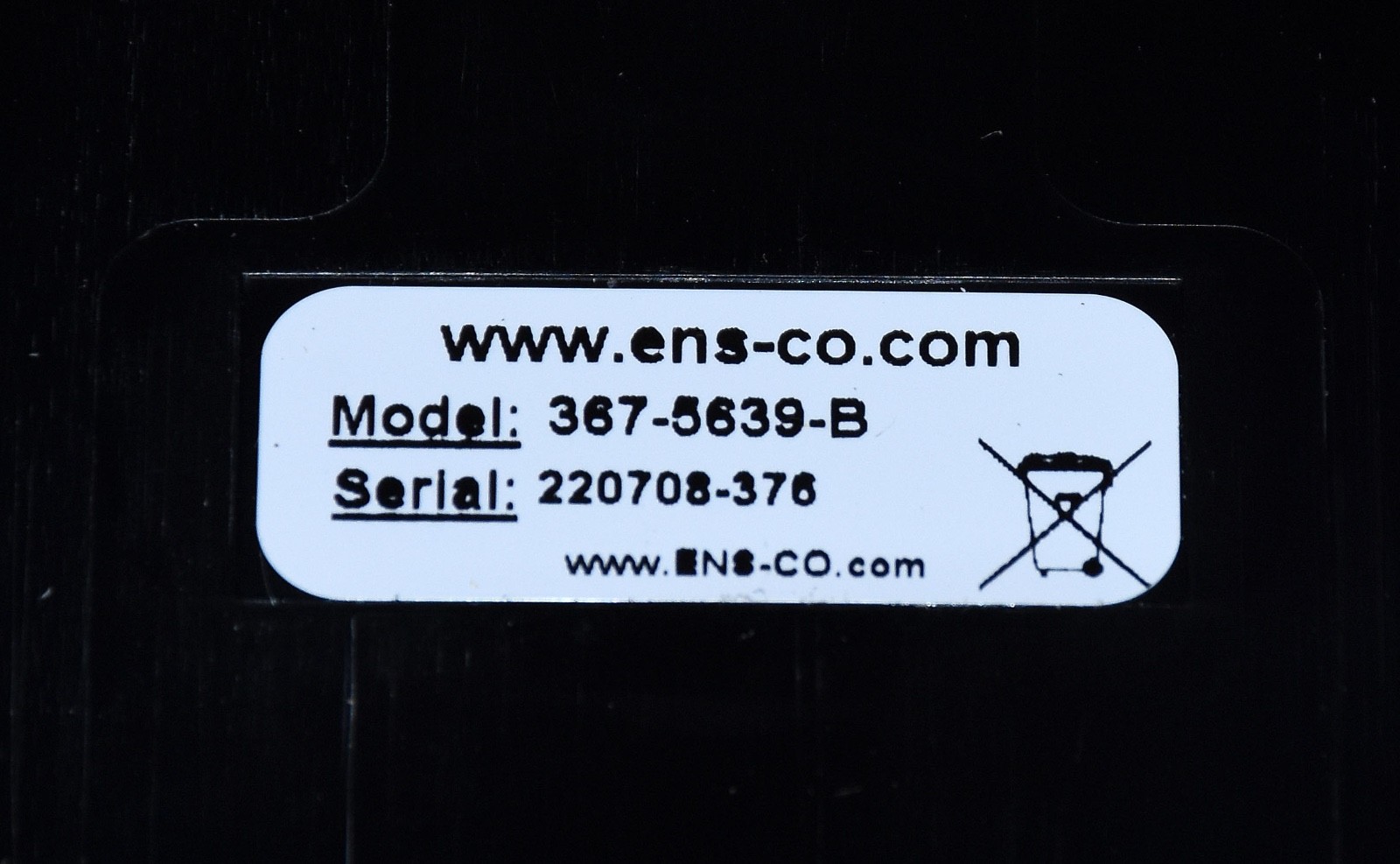 ENS 367-5639 Stand Square Base Charge+Comm for Ingenico Link 2500i – NEW