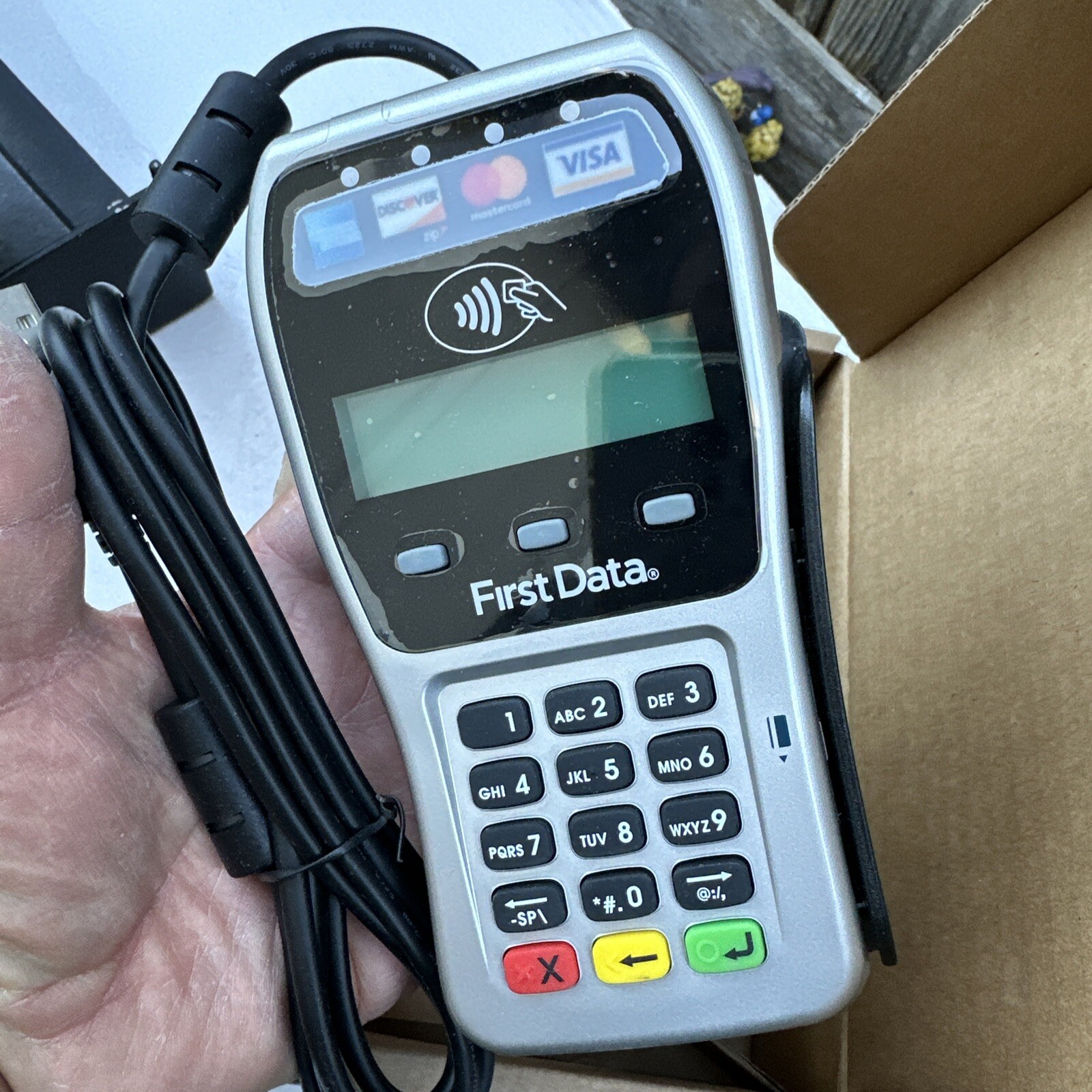 First Data FD-35 001791064 USB Credit Card PINPAD Reader